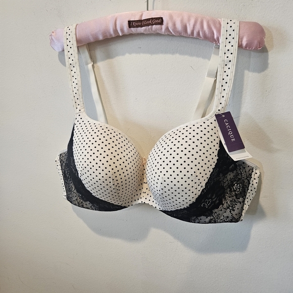 Cacique By Lane Bryant NWT Women's Sexy Support Bra, Underwire, 44C - Picture 4 of 12